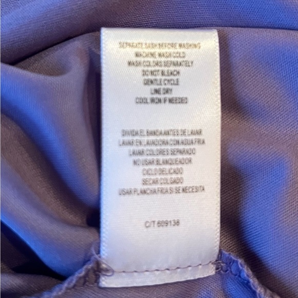 Lavender Plus Size Ruffled Dress - Picture 6 of 7